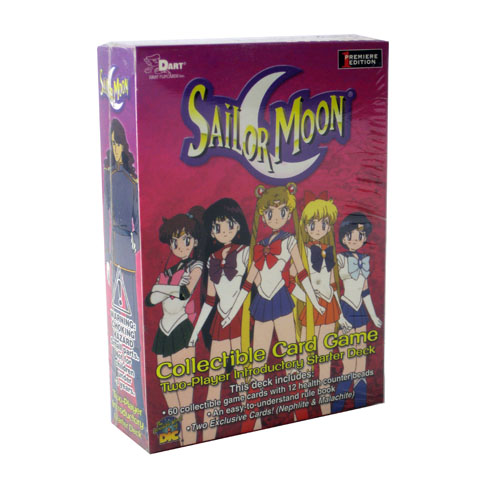 2000 Sailor Moon Collectible Card Game Two Player Introductory Starter Deck=
