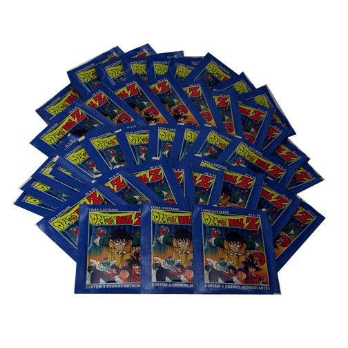 DragonBall Z Stickers Factory Sealed 50 Packs Spanish Edition