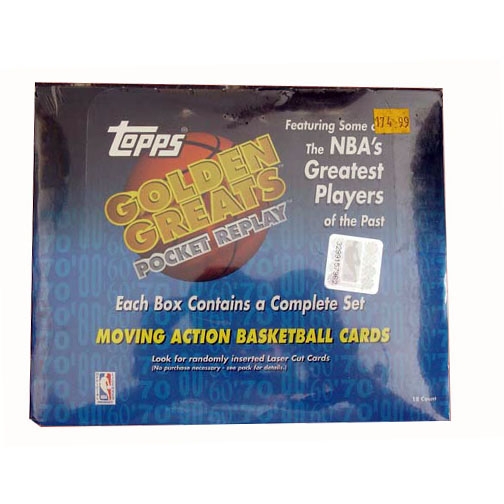 1998-99 Topps Golden Greats Basketball Sealed Hobby Box=