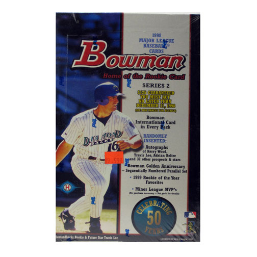 1998 Bowman Series 2 Major League Baseball Factory Sealed Hobby Box=