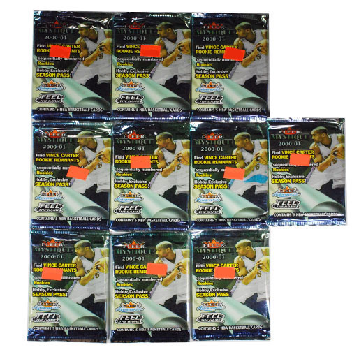 1999-00 Skybox Apex Single Series Autograph Basketball Hobby Factory Sealed 10 Packs Lot=