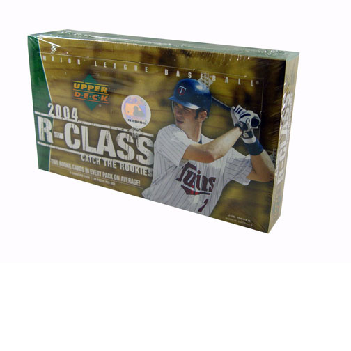 2004 Upper Deck R-Class Baseball Factory Sealed Hobby Box=