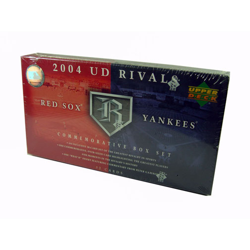 2004 Upper Deck Rivals Yankees Vs Red Sox Baseball Hobby Factory Sealed Set=